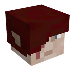 Black skin: head render