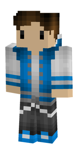 Black skin: body, front render