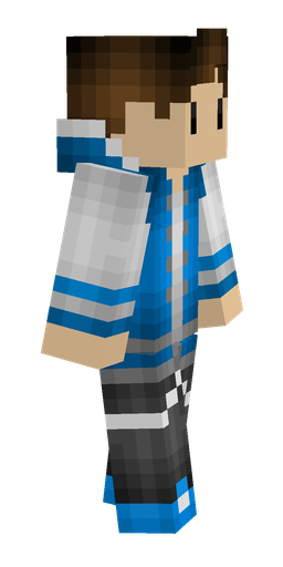 Black skin: body, right side render