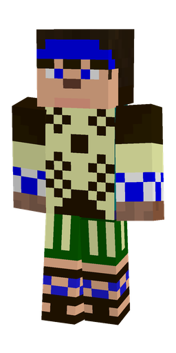 Black skin: body, front render