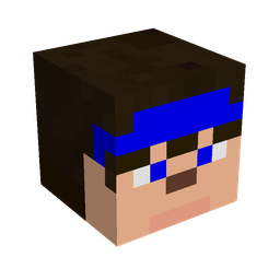 Black skin: head render