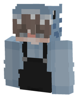 Black skin: bust render