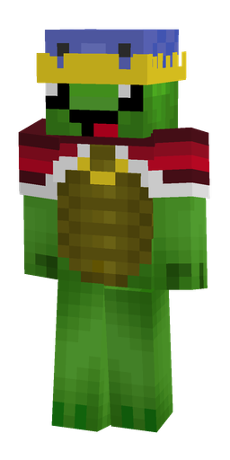 Green skin: body, front render