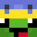 Green skin: face render