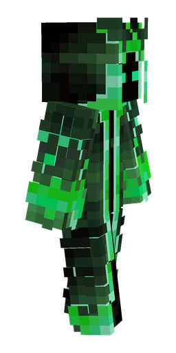 Black skin: body, right side render