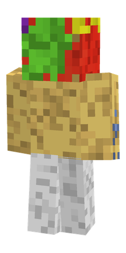 Classic skin: body, back render