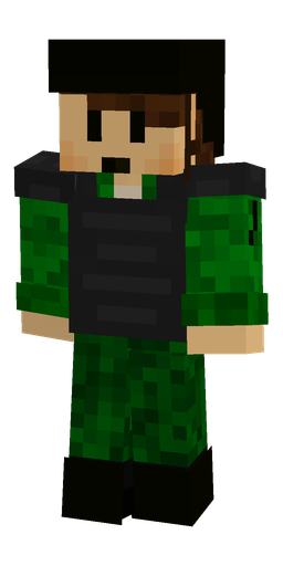 Black skin: body, front render