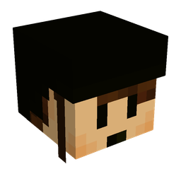 Black skin: head render
