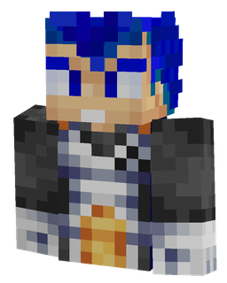 Black skin: bust render