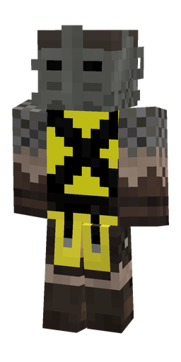 Black skin: body, front render