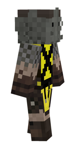 Black skin: body, right side render