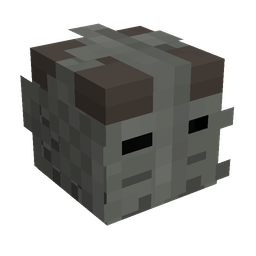 Black skin: head render