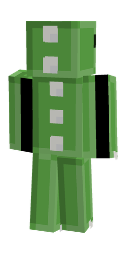Classic skin: body, back render
