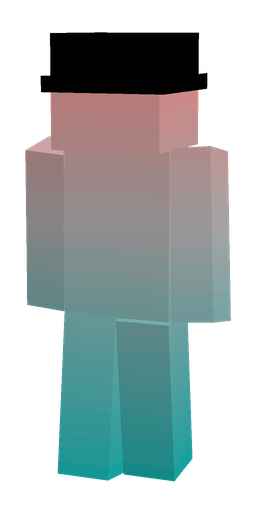 Blue skin: body, back render