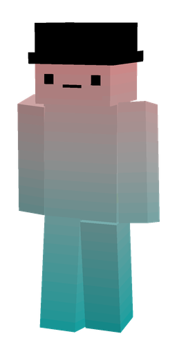 Blue skin: body, front render