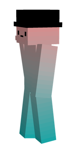 Blue skin: body, left side render