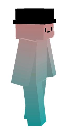 Blue skin: body, right side render
