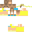 Classic skin: raw texture render