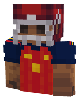 Blue skin: bust render