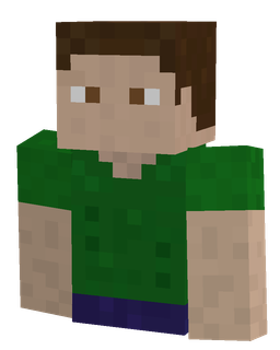 Blue skin: bust render