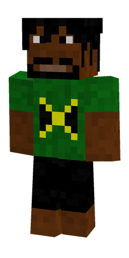 Black skin: body, front render