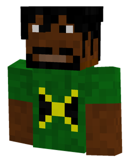 Black skin: bust render