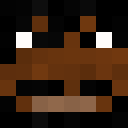 Black skin: face render