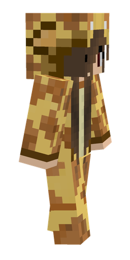 Brown skin: body, right side render