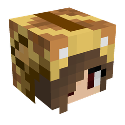 Brown skin: head render