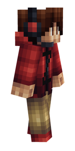 Brown skin: body, right side render