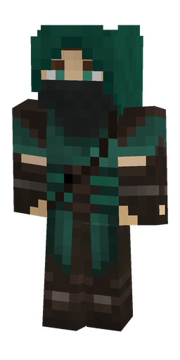 Brown skin: body, front render