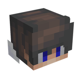Black skin: head render