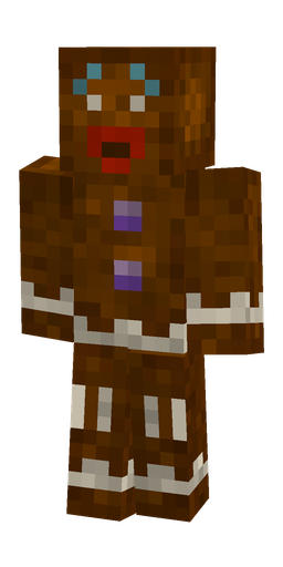Brown skin: body, front render