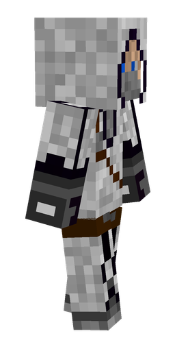 Black skin: body, right side render