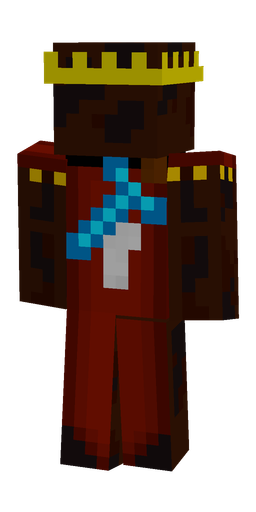 Black skin: body, back render