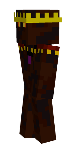 Black skin: body, left side render