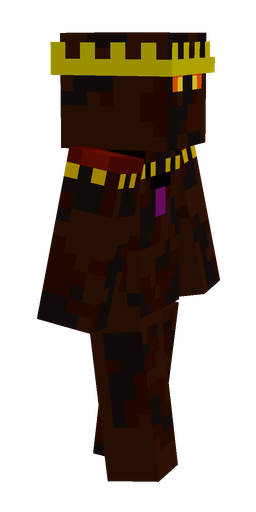 Black skin: body, right side render