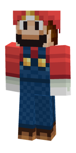 Blue skin: body, front render