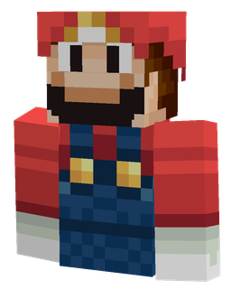 Blue skin: bust render