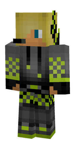 Black skin: body, front render