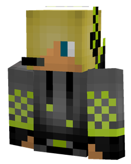 Black skin: bust render