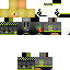 Black skin: raw texture render