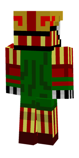 Classic skin: body, back render