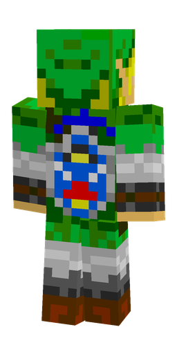 Classic skin: body, back render