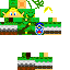 Classic skin: raw texture render
