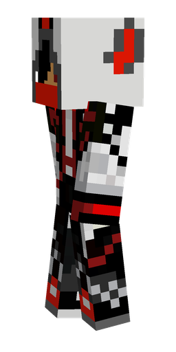 Black skin: body, left side render