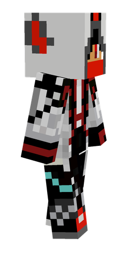 Black skin: body, right side render