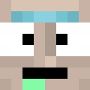 Blue skin: face render