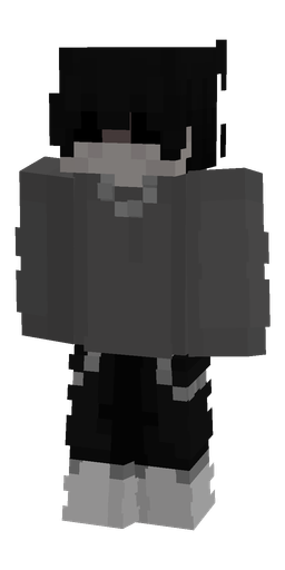 Black skin: body, front render