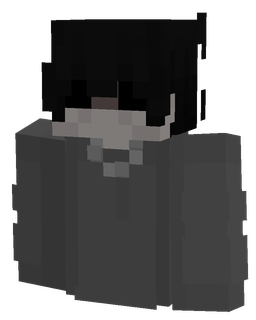 Black skin: bust render